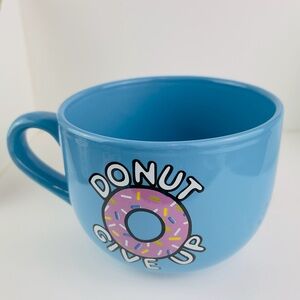 Donut Give Up Custom Mug